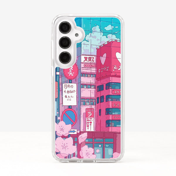 Japanese Landscape Tokyo Modern Buildings Phone Case
