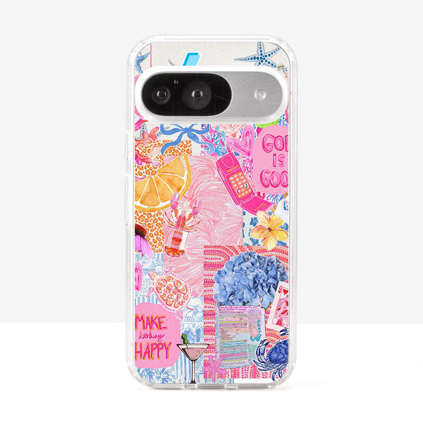 Coquette Collage Preppy and Cute Pink Aesthetic Phone Case