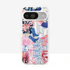 Coquette Collage Preppy and Cute Blue Pink Aesthetic Phone Case