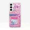 Cute Cat and Pink Cherry Blossom Phone Case