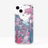 Japanese Scenery Cherry Blossom Street Aesthetic Phone Case